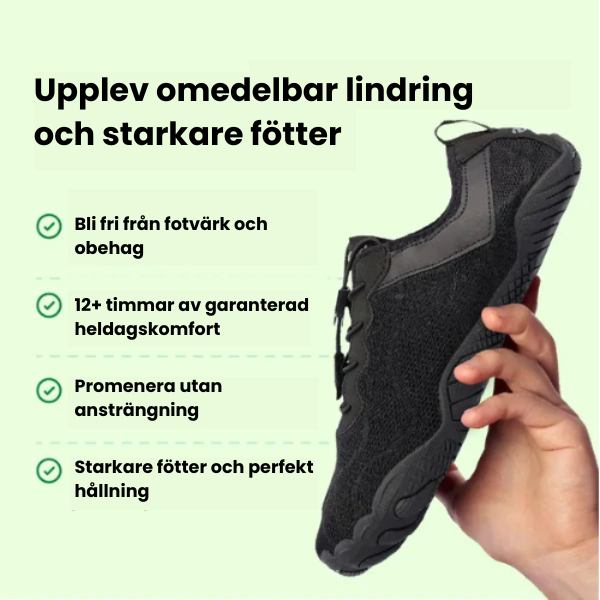 Footeva Flow 3.0 - Hälsosamma barfotaskor (Unisex)