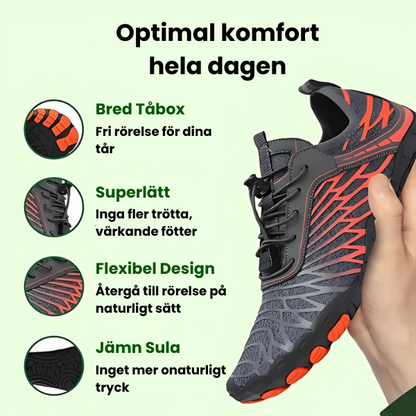 Footeva Flow – Hälsosamma barfotaskor (Unisex)