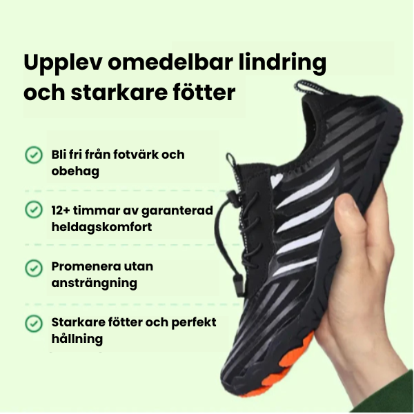 Footeva Flow 2.0 - Hälsosamma barfotaskor (Unisex)